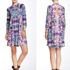 Free People New Romantics Fiesta Floral Tunic Dress